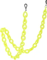 Brillenkette Panzerkette Neon Gelb