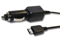 vhbw Kfz-Ladekabel kompatibel mit Samsung C3050, B130, B2700, B300, B320, B520, C3010, C3060, B2100, B5722 DUOS, C3200 Handy - 12V/24V Ladegerät