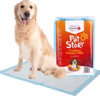 PETSTORY XXL hygienické rohože 60x60 cm, 40 kusov