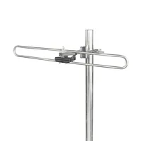 Nedis Außen DAB + Antenne - Passiv - Empfangsbereich: 0-50 km - Verstärkung dBi (bei Antennenkabel): 4 dB - Aluminium