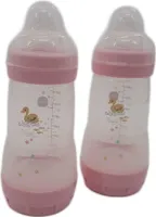 MAM Easy Start Anti Colic Babyflasche 2er Set Silikonsauger Flaschen Baby