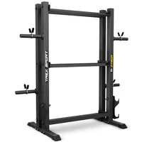 TREX SPORT Hantelablage Gewichteständer TX-075DR | Stahl Hantelständer für Hantelscheiben, Hantelstangen, Trainingszubehör | rutschfest, bis 690 kg