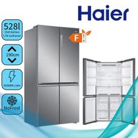 Haier HTF-540DP7 French Door Kühl-/Gefrierkombination 528 Liter Inox