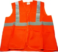 Zugelassene Warnweste, orange