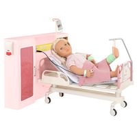 Our Generation - Krankenzimmer mit Bett und Zubehör für Puppe 46 cm