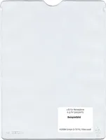 Herma 5022 5022 Koperty na karty identyfikacyjne - 110x155 mm do formatu DIN A6, książeczki identyfikacyjne, tłoczone, odporne na dokumenty