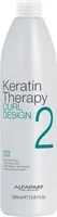 Alfaparf Keratin Therapy Curl Design 2 Move Fixer 1000ml Wave Fixing Lotion