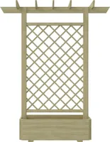 vidaXL Pergola se sadbovačem 162x56x204 cm dřevo