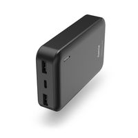 Power Pack "Pocket 10", 10000mAh, Ausgänge: 2x USB-A, Anthrazit (00201708)
