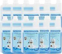 AquinTobs Milchschaumreiniger Milchsystemreiniger 10 Liter blau, universaler Cappuccino-Reiniger für Milchaufschäumer Kaffeevollautomat von Jura Melitta Nivona WMF DeLonghi Miele Krups AEG Milchsysteme