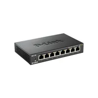 D-Link DGS-108 łącza sieciowe Nie zarządzany L2 Gigabit Ethernet (10/100/1000) Czarny