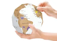 Stieracia mapa 3D glóbus puzzle