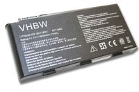 vhbw 1x Akku kompatibel mit Medion Erazer MD98016, MD98017, MD98018, MD98054, MD98056, MD98057, MD98058, MD98069 Notebook (6600 mAh, 11,1 V, Li-Ion)