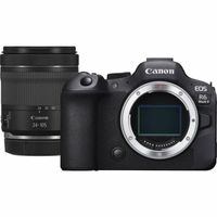 Canon EOS R6 MARK II + RF 24-105 F4-7.1 IS STM, 24,2 MP, CMOS, Touchscreen, 588 g, Schwarz