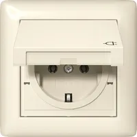 GIRA 415701 SCHUKO KD + Set IP44 + Rahme (415701)