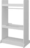Vicco Kinderkleiderschrank Conny, 67 x 110 cm mit Kleiderstange, Weiß