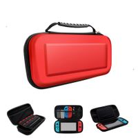 Tasche Kompatibel mit, Nintendo Switch/Switch OLED Tragetasche mit Mehr Platz, Schutzhülle Hülle Case für Zubehör ,Rot