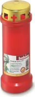 Grablicht Nr. 6 - mit Deckel - Höhe 170 mm - Durchmesser 65 mm - Rot