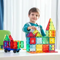 Magnetické 3D stavebnice Magoks InnovaGoods 57 kusov