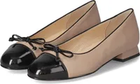 Kaerlek Damen Ballerinas Beige Glattleder  Größe: 38