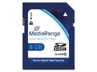 MediaRange SD Card  8GB SDHC CL.10