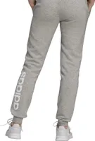adidas Jogginghose für Damen schwarz mit Fleeceinnenseite, Farbe:Schwarz, Größe:XXL