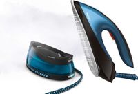 Philips PerfectCare Compact Dampfbügelstation, 6,5 bar, schwarz / blau (GC7846/80)