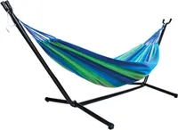 GARDLOV 10198 Zahradní houpací síť 200x150cm s rámem