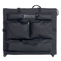 Master Massage Transportkoffer mit Schultergurt & Rädern für 64cm79cm Massageliegen Nylon noch leichterer Transport-Schwarz
