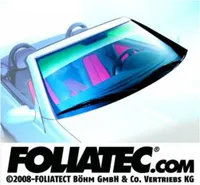 Foliatec Frontscheibenaufkleber Schwarz VERLAUF Tönungsfolie Blendstreifen Folie