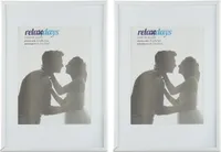 relaxdays Bilderrahmen 2er Set 20x30 cm