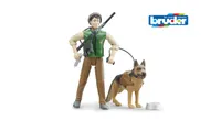 Bruder 62660 - bworld forestster se psem a vybavením