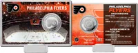 NHL Team History Silver Coin Card - Philadelphia Flyers
