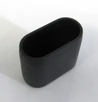 MWH Fußkappe oval 35x15 mm schwarz Serie Balero vorne Novelle, Windsor
