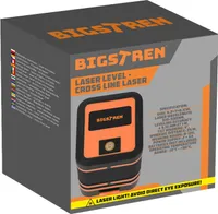 Poziomica laserowa - laser krzyżowy Bigstren 24293