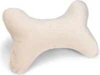 Designed by Lotte Knochen Kissen Ribbed - Hund - creme - 35x23 cm
