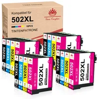 SET Tintenpatronen XL kompatibel für Epson 502XL XP-5100-5105-5115