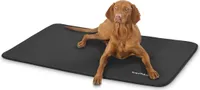 Knuffelwuff Kunstleder Hundematte Cheyenne L 95 x 60cm Schwarz
