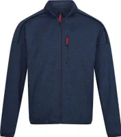 Regatta - "Kassam" Fleecejacke Durchgehender Reißverschluss für Herren RG10217 (M) (Dunkel-Jeansblau/Marineblau meliert)