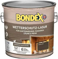 Bondex Wetterschutz-Lasur 2,5L dunkelgrau