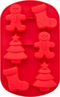 Wilton Silikonform Strümpfe/Lebkuchen/Baum