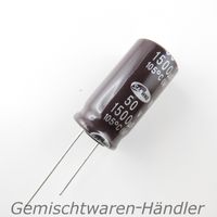 Marken Elko 1500µF 50V Kondensator Elektrolytkondensator mF uF SAMWHA Capacitor