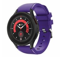 Strap-it Samsung Galaxy Watch 5 Pro Silikonarmband (Violett)