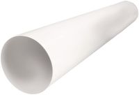 KOTARBAU® Lüftungsrohr Rundkanal  Rundrohr PVC Weiß Rundrohrsystem