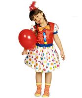 Baby Clownkostüm Kinder Clown Harlekin Kostüm Clownskostüm 90-104 cm 1-3 Jahre 