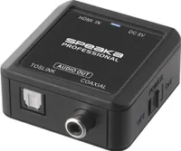 SpeaKa Professional Audio Konverter [HDMI - Koaxial, Toslink]