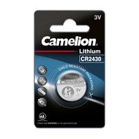 Knopfzelle Knopfbatterie Lithium CR2430 Camelion Blister Verpackung Batterie