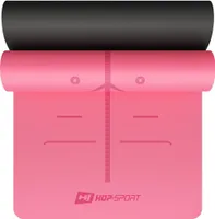 Hop-sport Podložka na jógu 0,5cm růžová I Podložka na cvičení I Jógamatka
