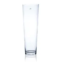 Glasvase Bodenvase Dekoglas CONICAL konisch rund H. 50cm D. 17cm Sandra Rich