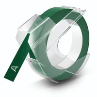 Dymo 3D Prägeband 9 mm x 3 m Plastik glänzend grün
